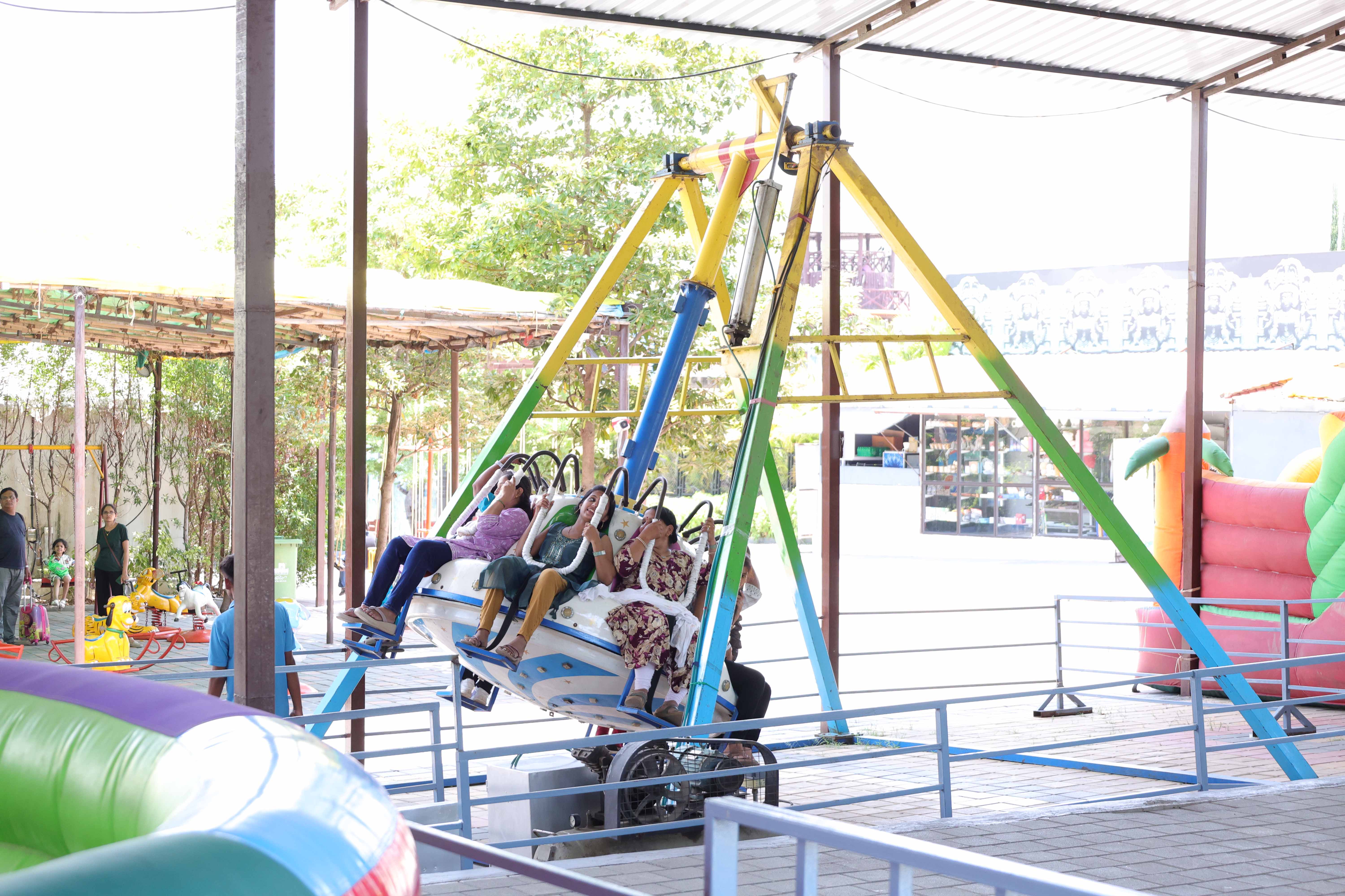 Pendulum swing ride at Sneh Resort